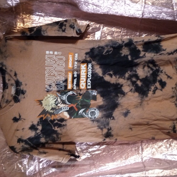 Duff Unisex KATSUKI Tye-dye Shirt - Picture 1 of 4
